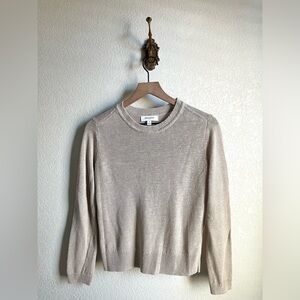 Banana Republic Light Tan Knit Sweater
